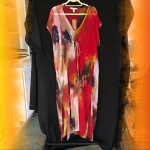 Michael Stars sheer Kaftan